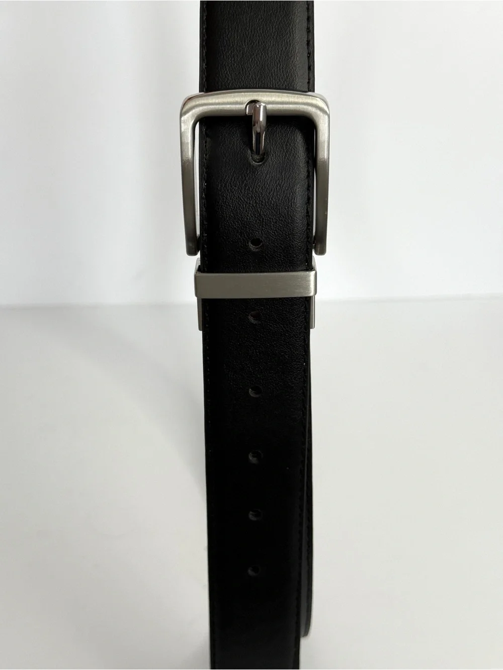 Steve Madden Men's Dress Casual Every Day Leather Belt Black/Brown